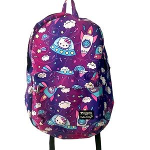 Loungefly loves Hello Kitty Space-Theme Full Size Backpack